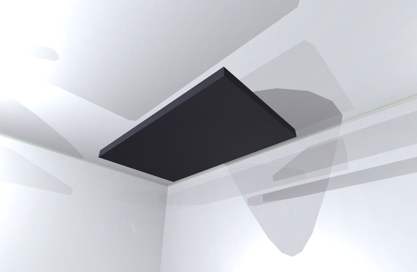 CEILING BAFFLE - Black