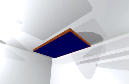 CEILING BAFFLE -  Navy Blue & Gunstock