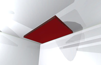 CEILING BAFFLE -  Wine & Red Mahogany