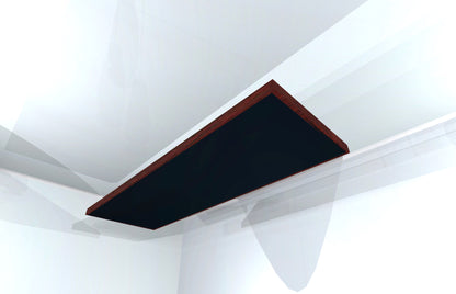 CEILING BAFFLE -  Black & Red Mahogany
