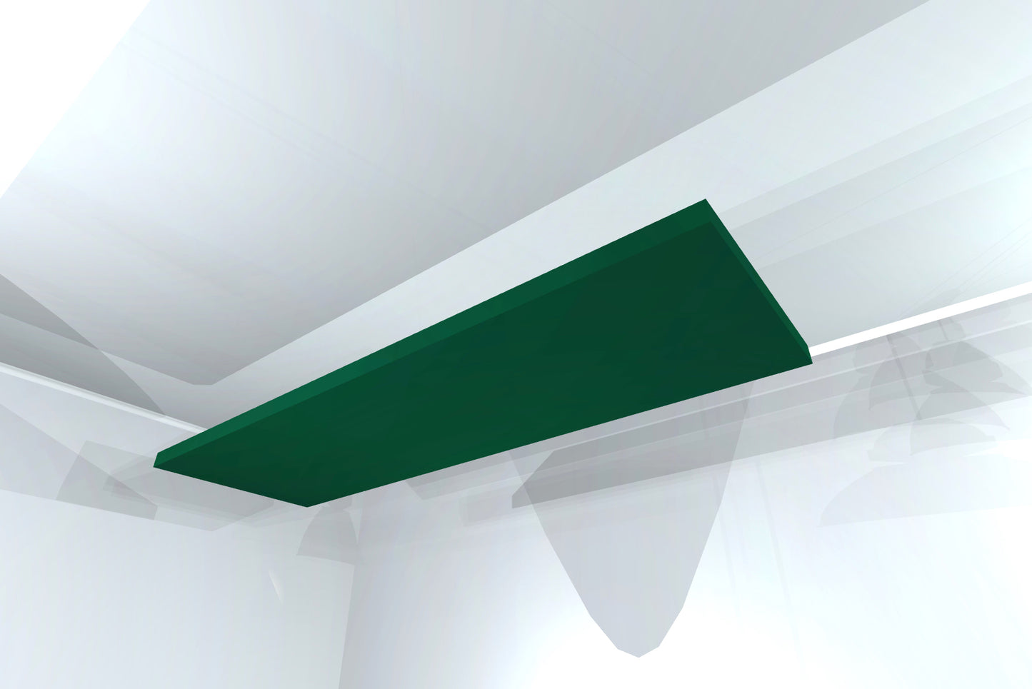 CEILING BAFFLE - Hunter Green