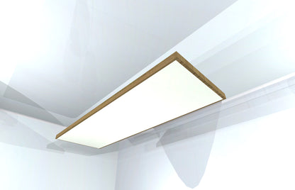 CEILING BAFFLE -  White & Special Walnut
