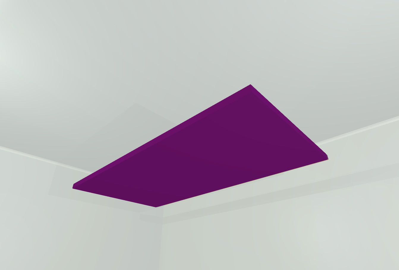 CEILING BAFFLE - Grape