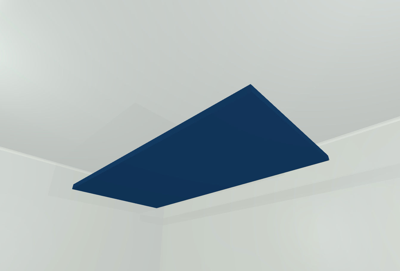 CEILING BAFFLE - Navy Blue