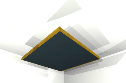 CEILING BAFFLE -  Black & Golden Pecan