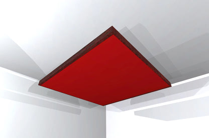 CEILING BAFFLE -  Cool Red & Red Mahogany