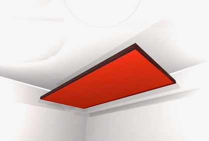 CEILING BAFFLE -  Cool Red & Red Mahogany