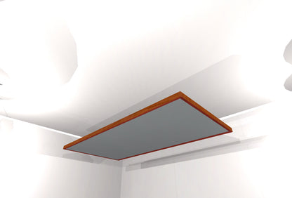 CEILING BAFFLE -  Steel Grey & Gunstock