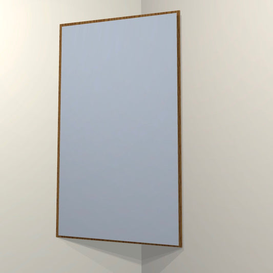 CORNER BASS TRAP - ALUMINUM & SPECIAL WALNUT FRAMED