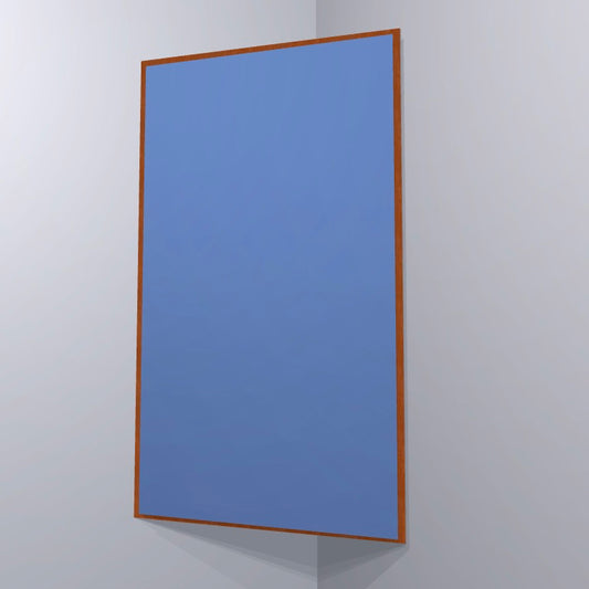 CORNER BASS TRAP - SKY BLUE & GUNSTOCK FRAMED