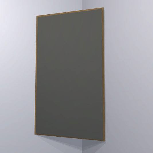 CORNER BASS TRAP - STEEL GREY & SPECIAL WALNUT FRAMED