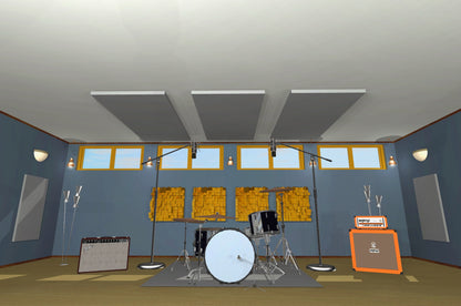 CEILING BAFFLE - Steel Grey