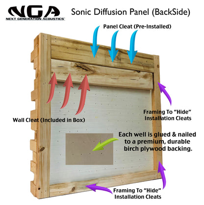 SONIC DIFFUSER - ALL NATURAL - (2ft x 2ft)